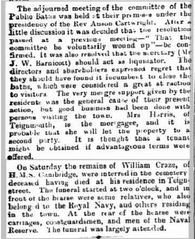18880303 Totnes Weekly Times 03 March 1888 2