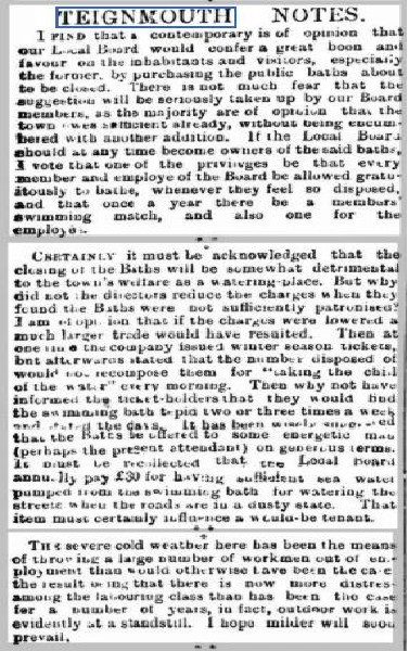 18880303 Totnes Weekly Times 03 March 1888 3