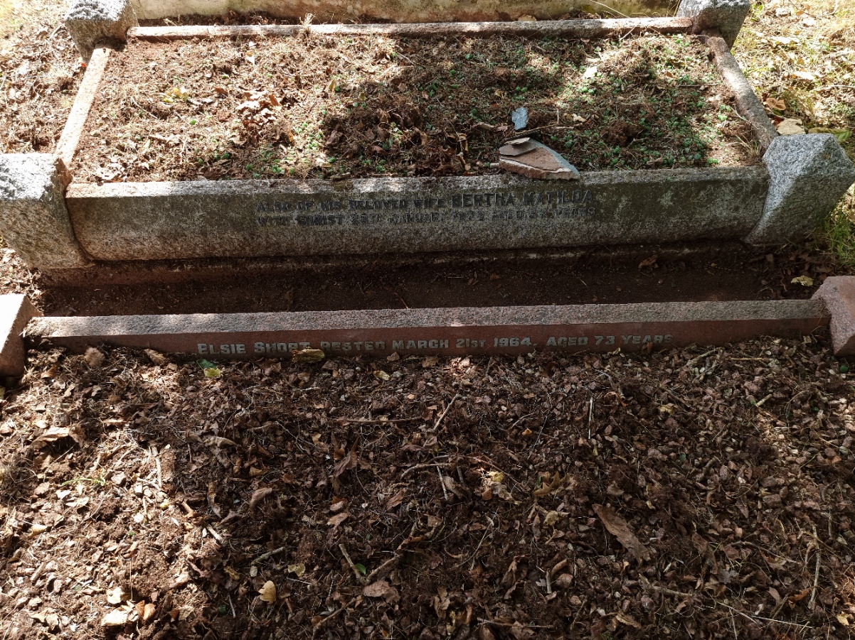 Bertha Matilda Martin died 28th Jn 1972 aged 86