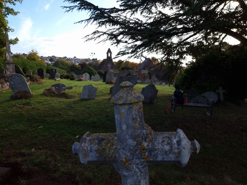 Friday the 7th of October in Teignmouth Old Cemetery rs