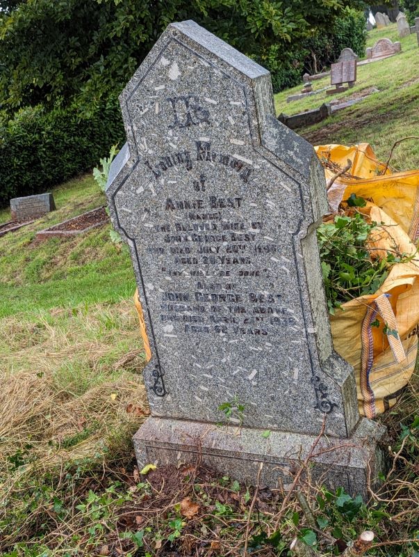 annie best and john george best