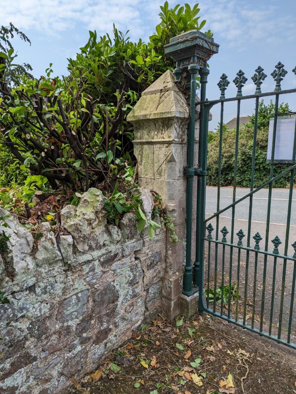 gates by exeter road cleared